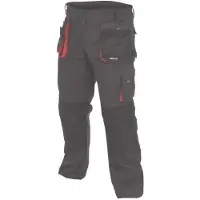 YATO Housut YT-80151; XXL; musta punainen