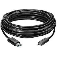 HP – Poly Active Optical USB 3.1 Cable (10M), 10 m, USB A, USB C, USB 3.2 Gen 1 (3.1 Gen 1), Musta (875H1AA)