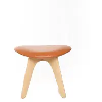 Tom Dixon Slab-rahi luonnonvärinen cognac nahka