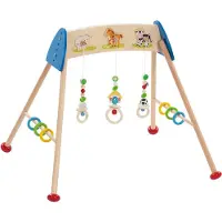 Goki Wooden Baby Gym Farm Animals with Sound