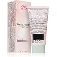 Wella Shinefinity Zero Lift Glaze hiusten puolikestoväri sävy 07/13 - Toffee Cream 60 ml