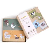 Filibabba - Parent and baby puzzles - Farm animals - (FI-02767)