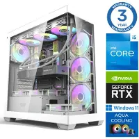 INTOP Tietokone AQUA i5-14400F 64GB DDR5 1TB SSD M.2 NVME RTX5070 12GB WIN11