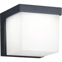 TRIO Lighting Led ulkoseinävalaisin Yangtze, Musta, Alumiini, Moderni