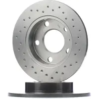 Brembo Jarrulevy 0891361X takana, rei'itetty, rei'itetty, täysi, 1 Kappale