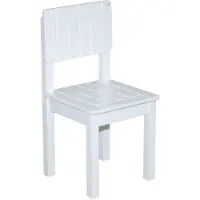 Roba Wooden Children's Chair - White - ONE SIZE