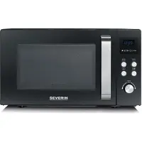 Severin MW 7752, Pöytämalli, Yhdistelmämikroaaltouuni, 25 L, 900 W, Sisäänrakennettu näyttö, LED