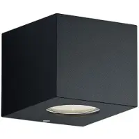 REALITY IMPORT Cordoba LED seinävalaisin 2x2W IP44 mattamusta