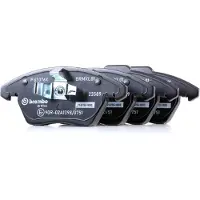 Brembo Jarrupalasarja Xtra P 61 076X, edessä