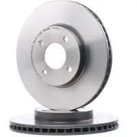 Brembo Jarrulevy 09C54311 edessä, tuuletettu, 1 Kappale