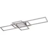 TRIO Irvine LED kattovalaisin 3000-6500K 60W 105cm harjattu teräs
