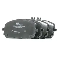 Delphi Jarrupalat Etu, LP3437 - Mercedes - A-klass, Cla, Gle, H247, W243, B-klass, X247, Eqb, W463
