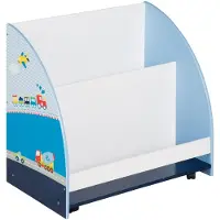 Roba Toy Storage Organiser - Blue - 40X 60X 60CM