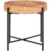 Ebuy24 Naro kulmapöytä Ø50cm luonnollinen.