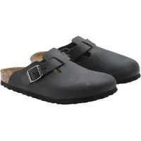 Birkenstock Puukengät & Crocs-jalkineet 'Boston' musta