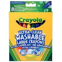Crayola Pestävät liidut, 8 kpl