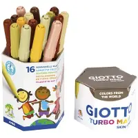 Giotto Turbo Maxi Skin Tones Pot 16 pcs