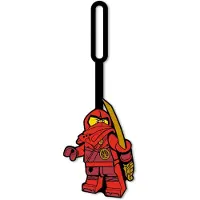 LEGO Ninjago Matkalaukun Nimilappu Kai, Punainen