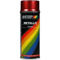 Motip Metallinen efektilakka 400ml punainen