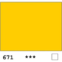Taidepiste DR Cryla akryyliväri 671 Permanent yellow - 75ml