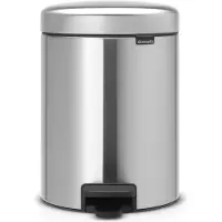Brabantia New Icon poljinroskis 5 litraa matt steel (matta teräs)