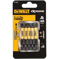 DeWalt Hylsysarja DeWalt; T40; 57 mm; 5 kpl.