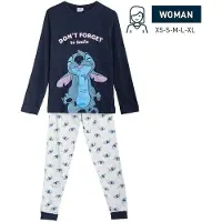 Cerda Stitch Stitch Pitkähihainen Pyjama