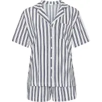 s.Oliver Pyjamashortsit marine / musta / valkoinen