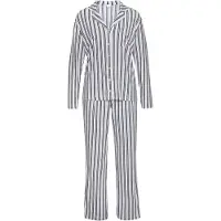 s.Oliver Pyjama marine / musta / valkoinen