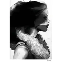Anna Bülow poster Face 2 50x70 cm