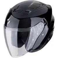 Scorpion Exo-Z1 Jet-Kypärä Musta/Metallinen unisex, size L