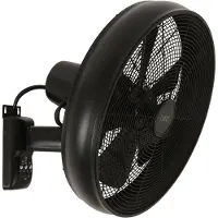 Beacon Lighting Breeze-seinätuuletin, musta, halkaisija 41 cm, hiljainen - Beacon , Breeze, Musta, Olohuone, Muovi