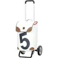 Andersen Shopper Alu Star Shopper 360° Ostoskärry 57 cm Harmaa