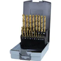 RUKO Metalliporanteräsarja 250215TRO; HSS Tin; 1-13 mm; 25 kpl.