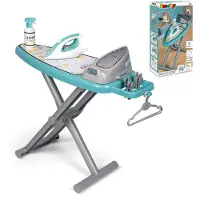 Smoby Ironing Board + Steam Iron - Blue - ONE SIZE