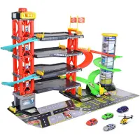 Dickie Toys Autorata Valolla/Ääni - Pysäköinti Garage - - OneSize - Autoradat