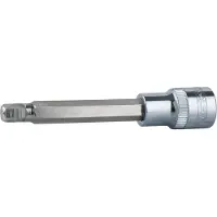 Ks Tools Hylsy päällä Chrome+; 1/2''; HEX10; 110 mm