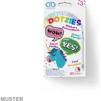 Dante DIAMOND DOTS luova timanttipiirustussarja LOVE YOU CHUMS, 3 tarraa, DTZ12.037