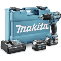 Makita DF332DSME 12-volt drill/driver 2 x 4 Ah battery pack