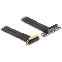 DeLOCK 88044, PCI-E x4, PCI-E x4, 0,3 m, Uros, Naaras, Kulmikas