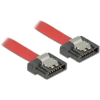 DeLOCK – SATA 6 Gb/s Cable 20 cm red FLEXI (83833)