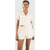 Brixton Silky Jacquard Button Down Paita whitecap floral jacquard Koko S