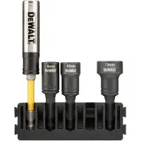 DeWalt Kuusiohylsysarja DT70827-QZ; 8-13 mm; 3 kpl. + Veitsimagneetti