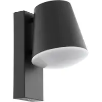Eglo Caldiero seinävalaisin E27 IP44 24cm antrasiitti/valkoinen