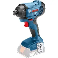 Bosch GDR 18V-160 Professional, Akkuruuvinväännin, Pistoolikahva, 1/4", Musta, Sininen, 2800 RPM, 3600 IPM - SOLO