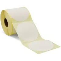 Capture Round label, Label diameter 100mm, Core 40mm, Thermal (W128788452)