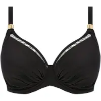 Fantasie East Hampton Uw Gathered Full Cup Bikini Top - Black - G x 85