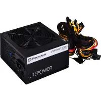 Thermaltake Litepower II Black 550W (Active PFC, 2xPEG, 120mm, Single Rail)