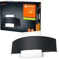 Ledvance Led ulkoseinävalaisin Endura Style Shield Square, Musta, Alumiini, Moderni,
