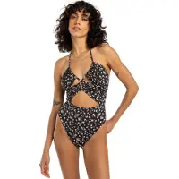Billabong Shadow Tropic One Piece - Black - S